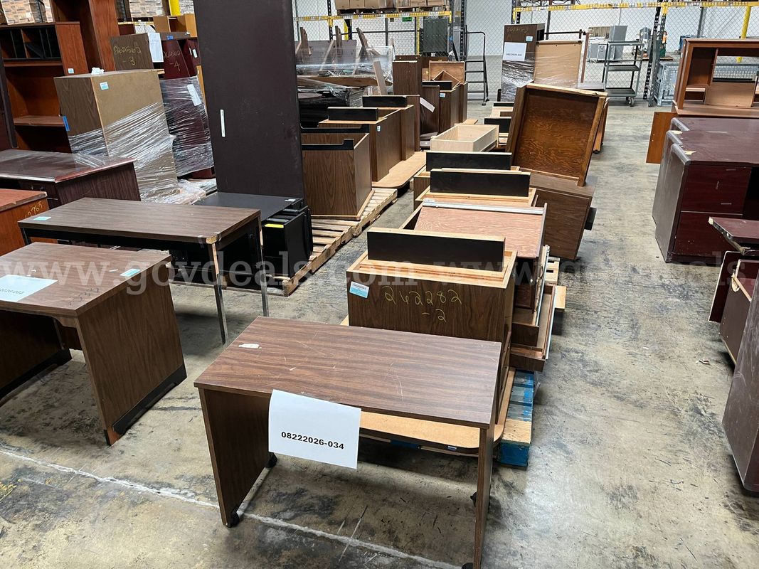 Lot of Wood desk