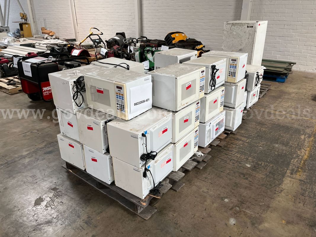 Lot of Microwaves and Refrigerator