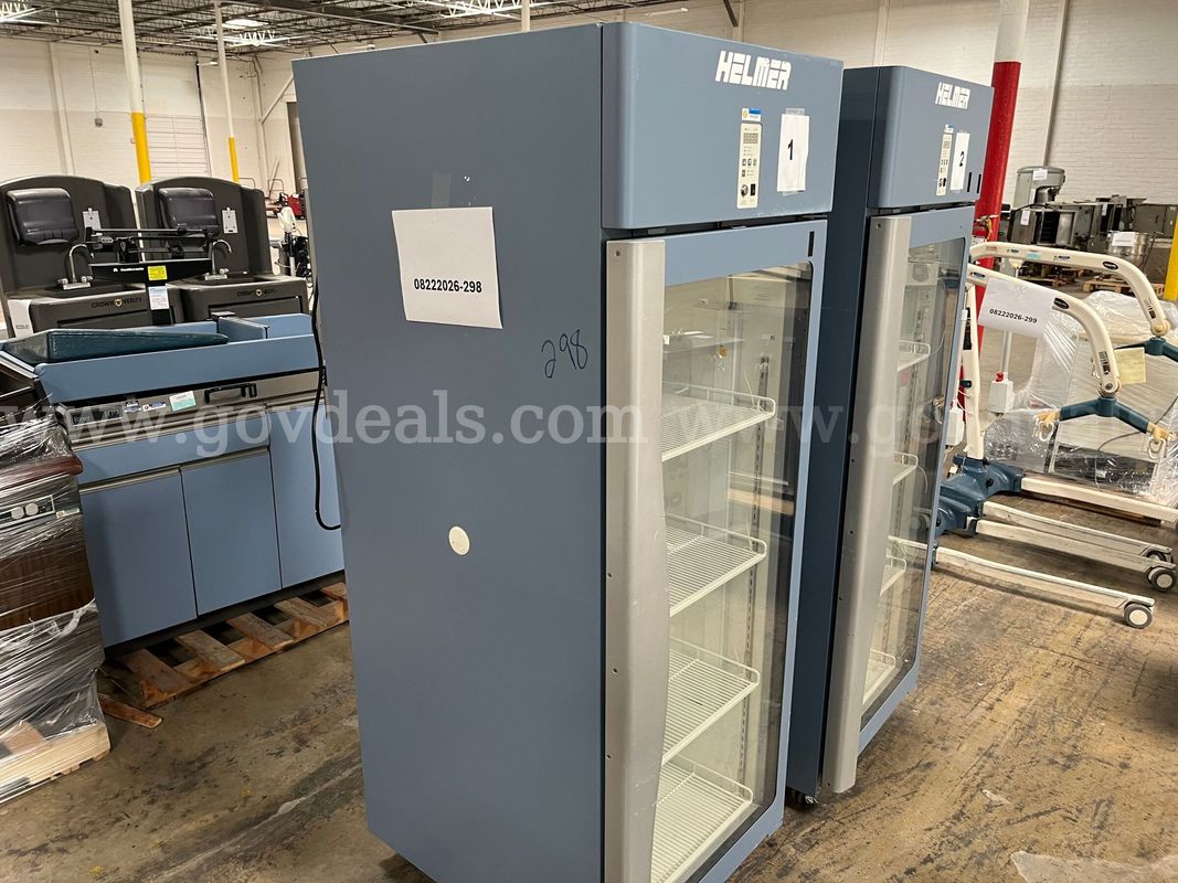 Lot of Helmer refrigerator