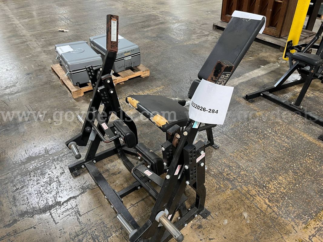 Lot of lateral leg extension equipment