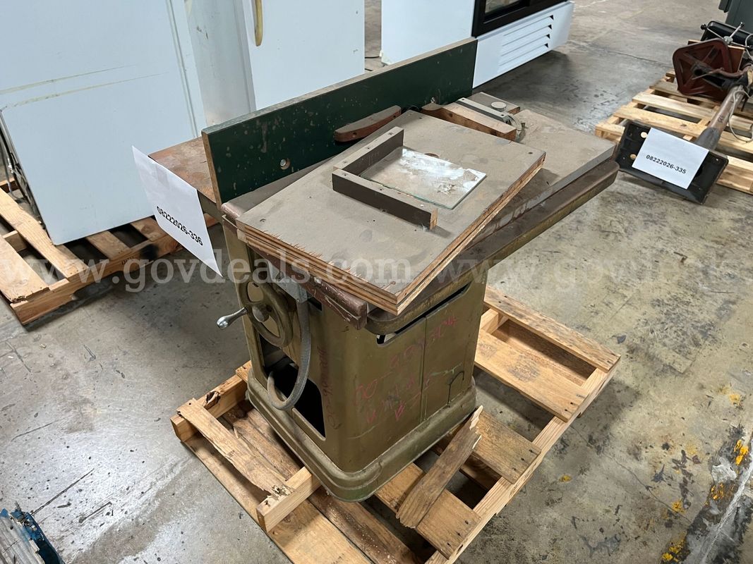 Lot of woodworking equipment