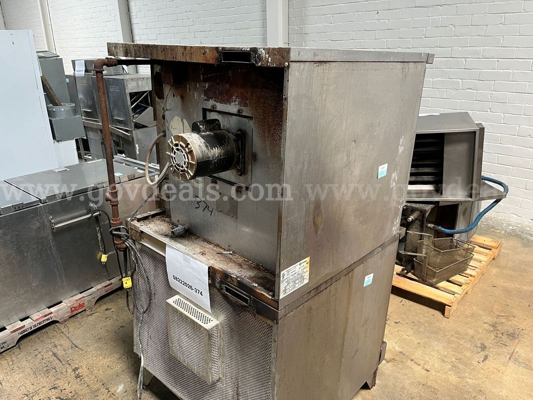 Lot of ovens and deep fryers