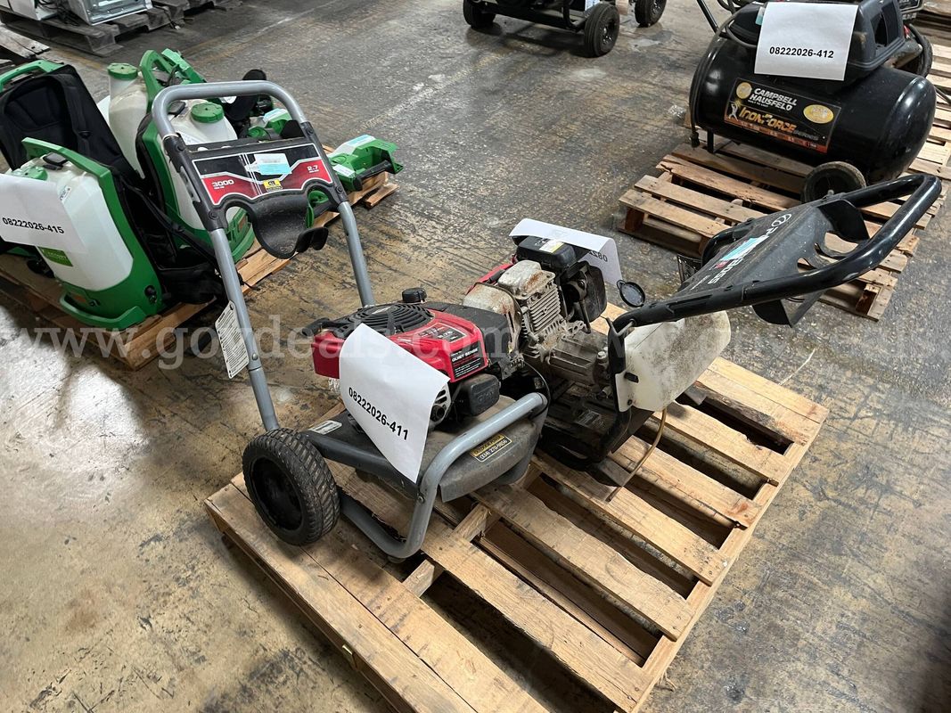 Lot of 2 Pressure Washers