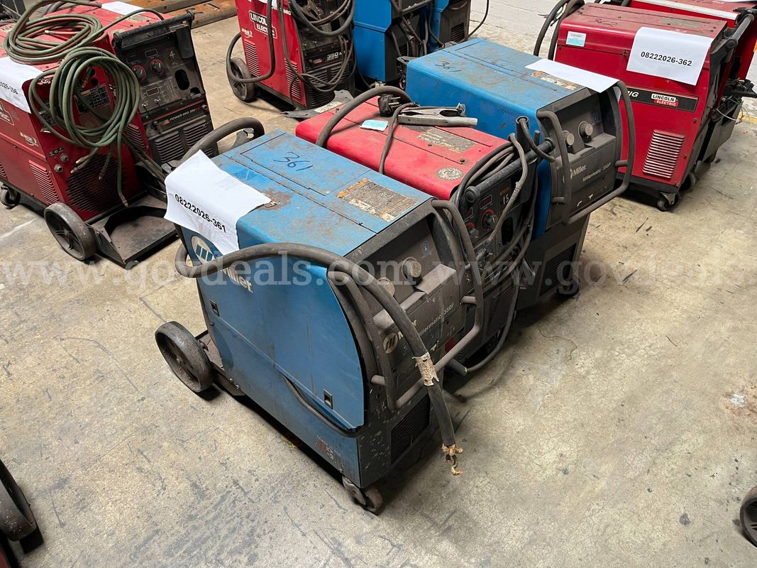 Lot of welding equipment