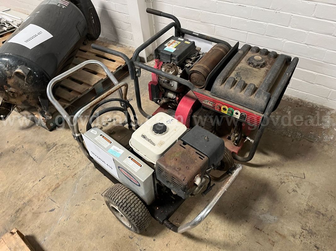 Lot of Two Portable Generators