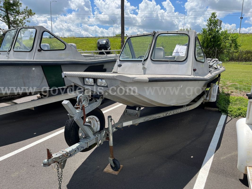 2004 Wooldridge Boat with Motor and Trailer