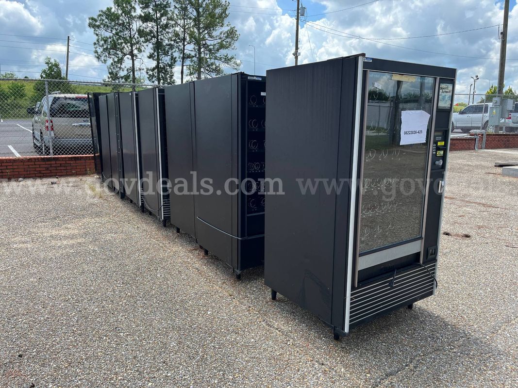 Lot of Vending Machines