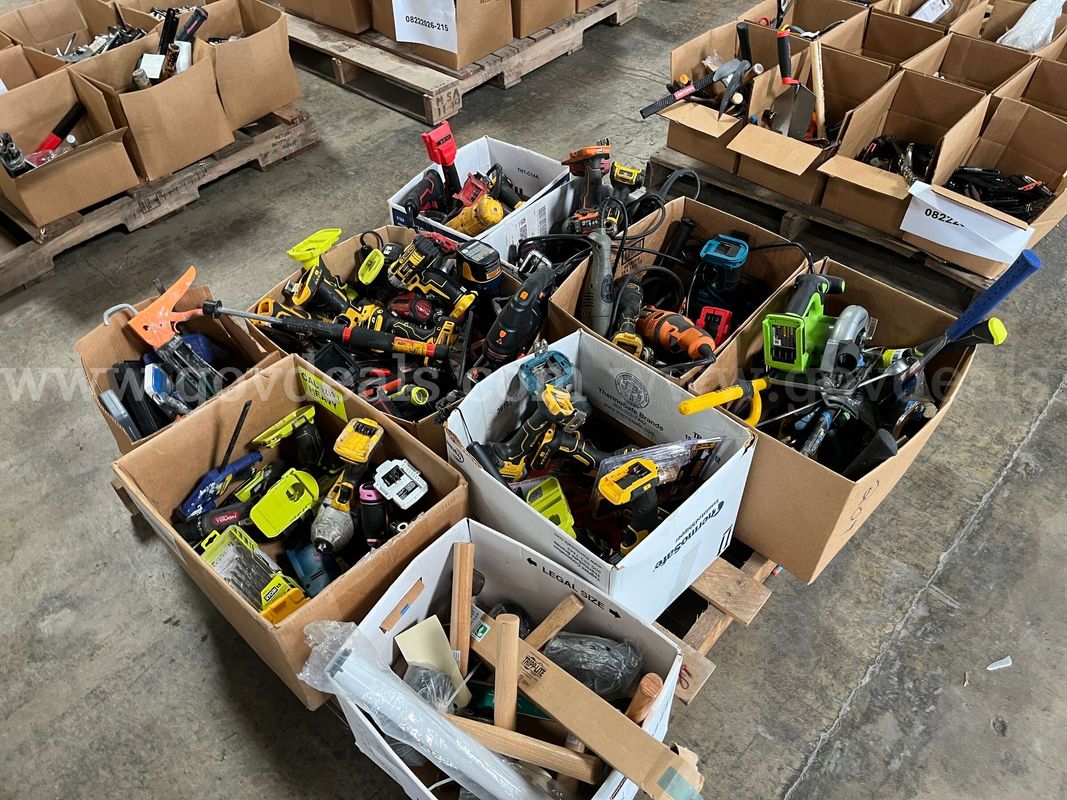 Lot of Assorted Power Tools