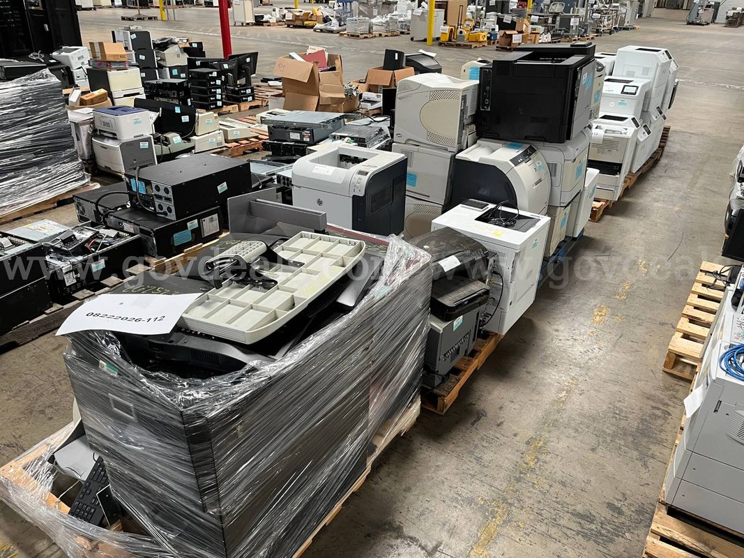 Lot of printers and office equipment