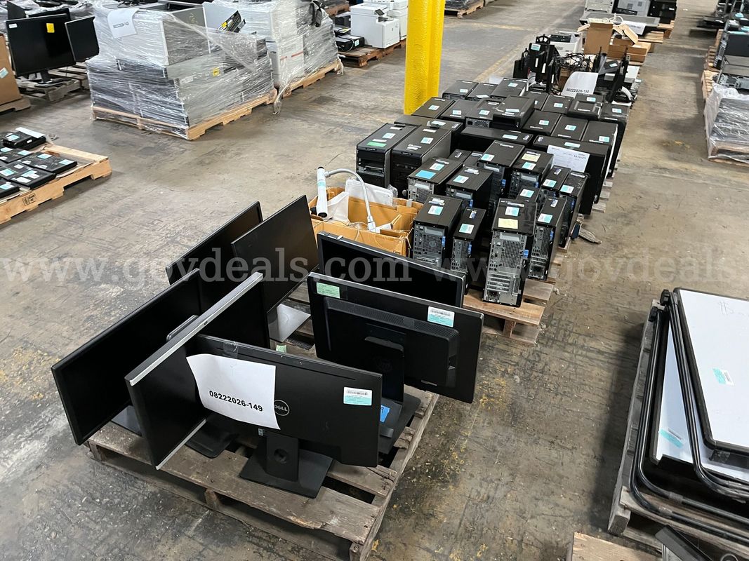 Lot of CPU's and Monitors