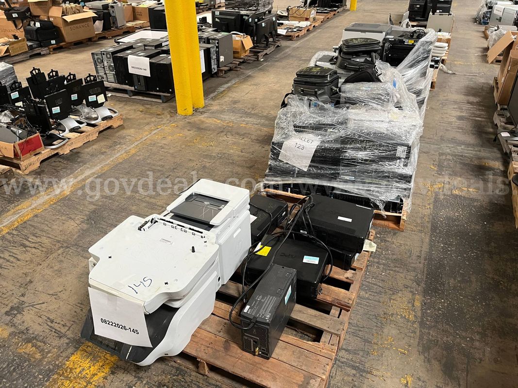 Lot of office equipment