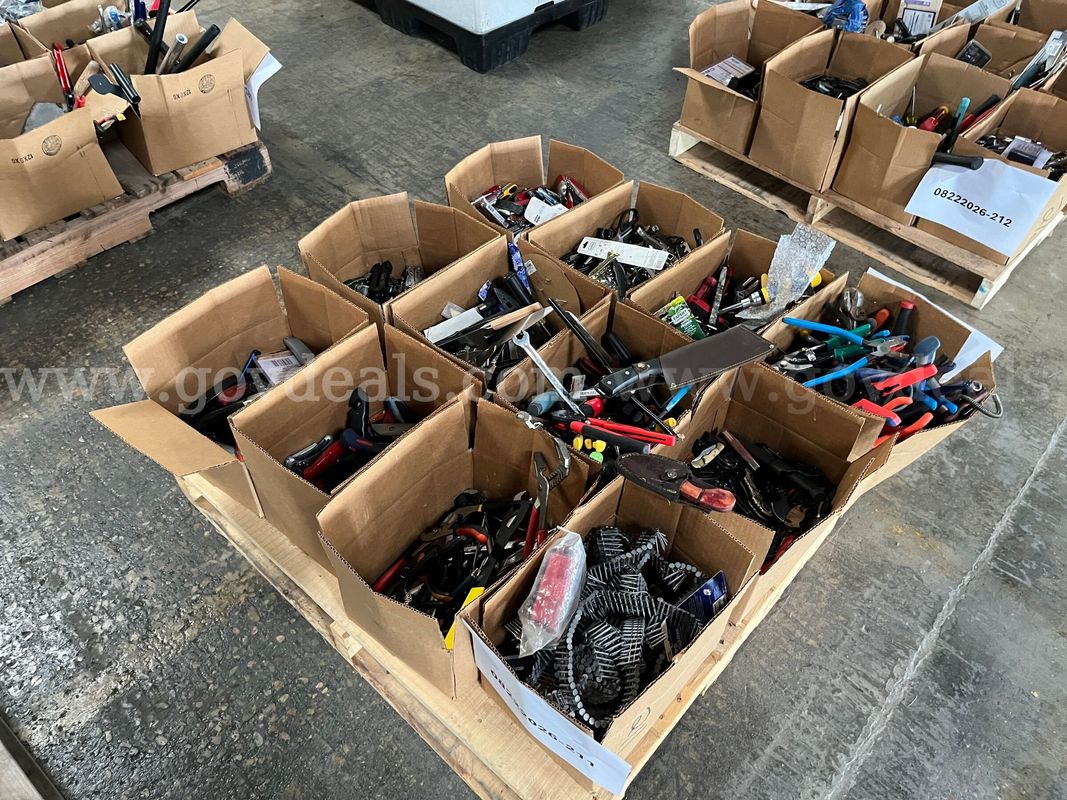 Lot of Hand Tools and Pocket Knives