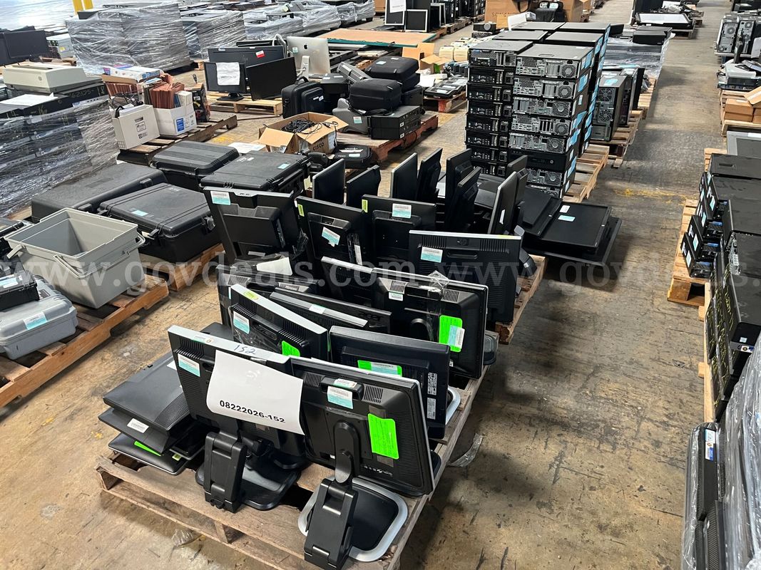 Lot of CPU's and Monitors