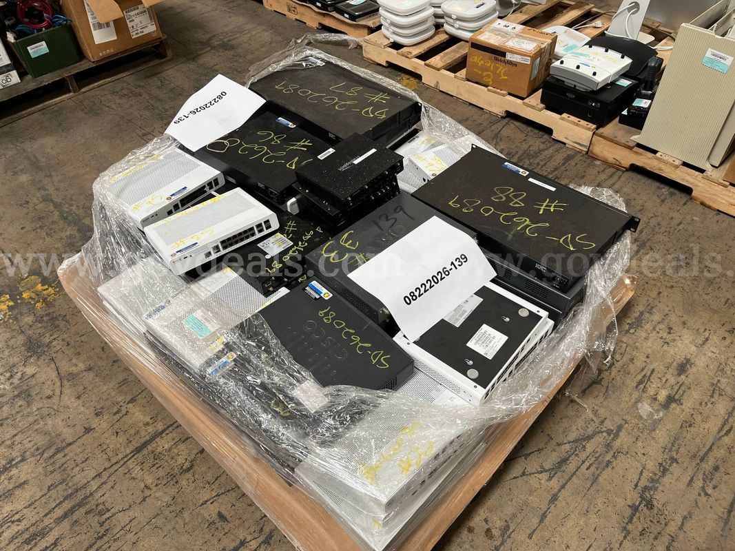 Lot of switches and routers