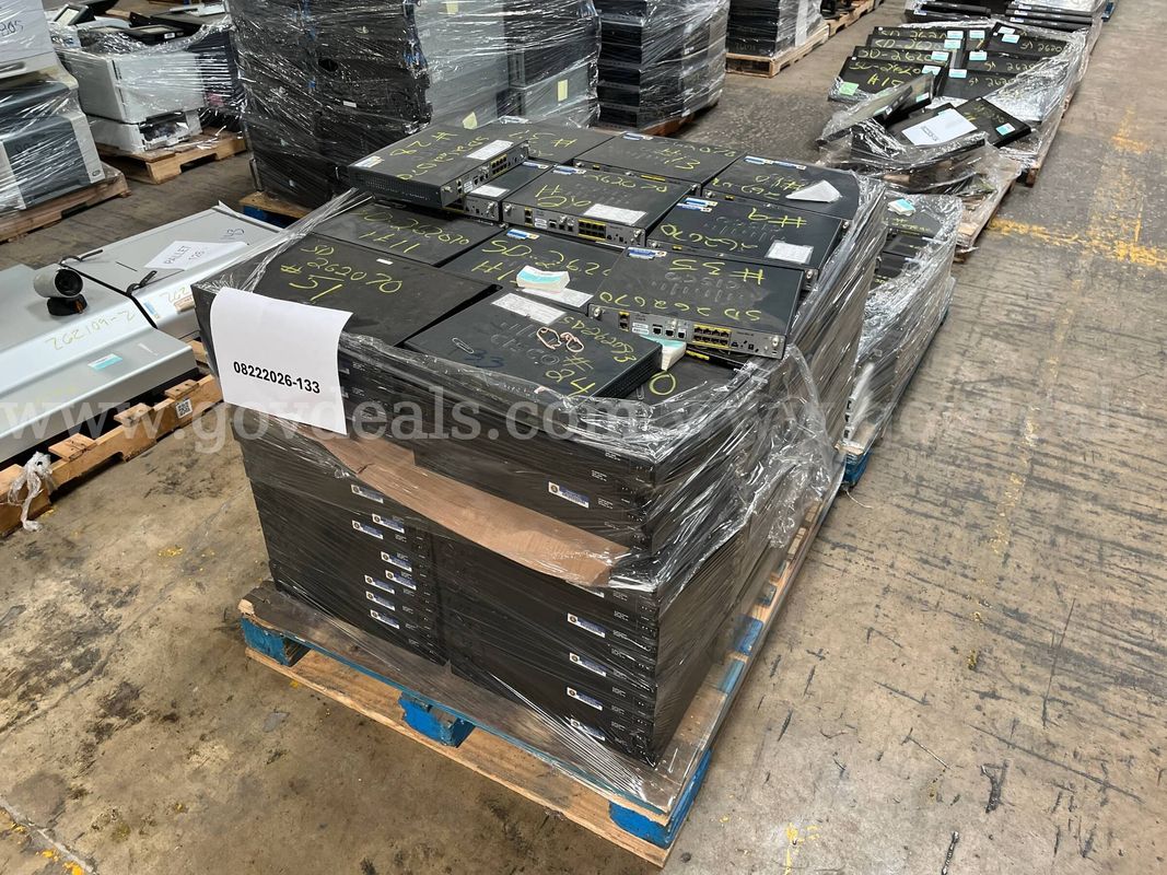 Lot of switches and routers