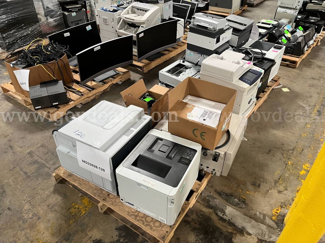 Lot of printers and office equipment