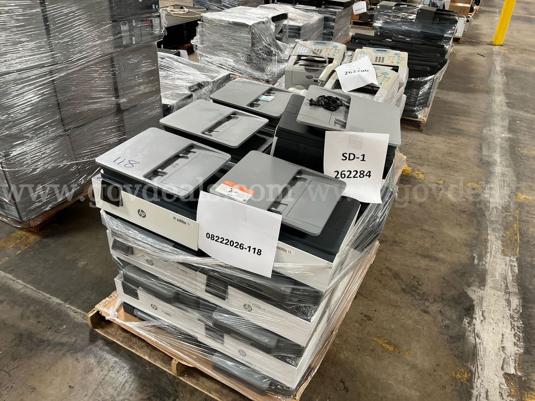 Lot of printers and fax machines