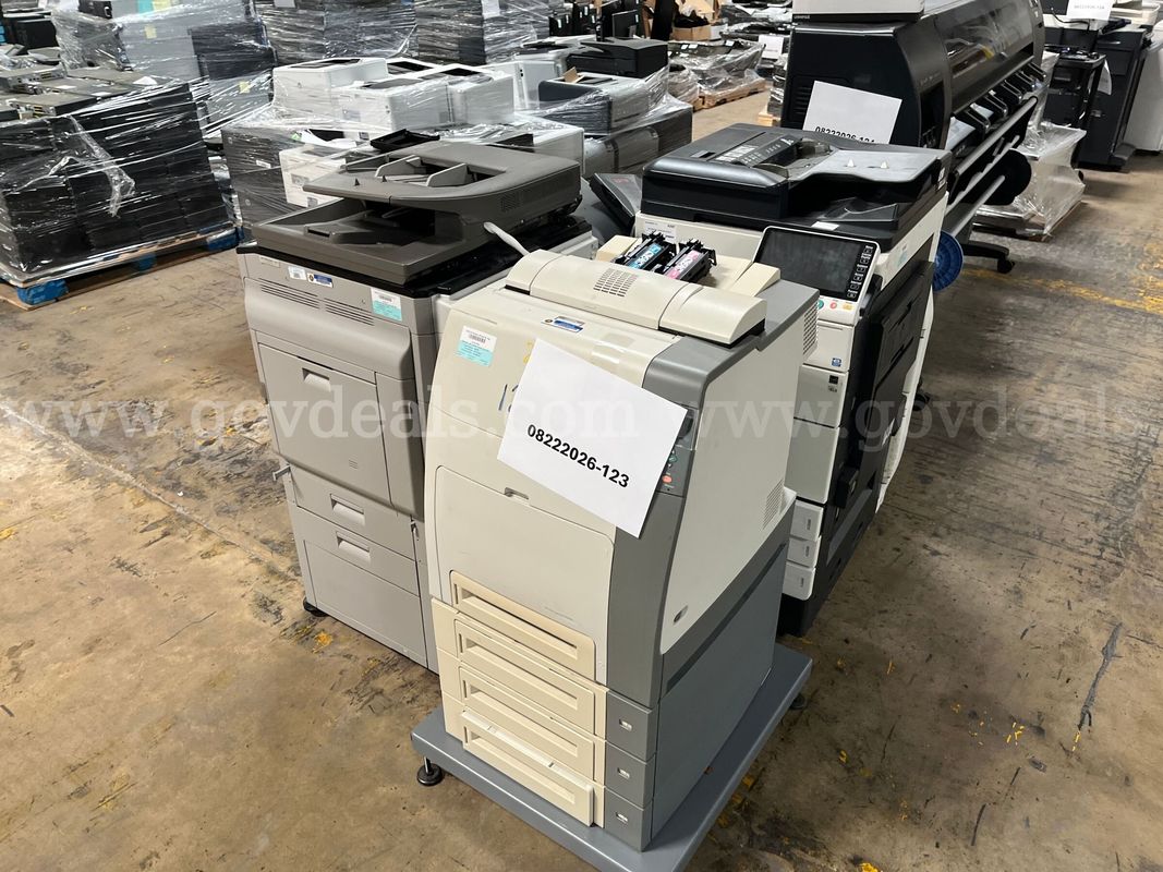 Lot of copiers