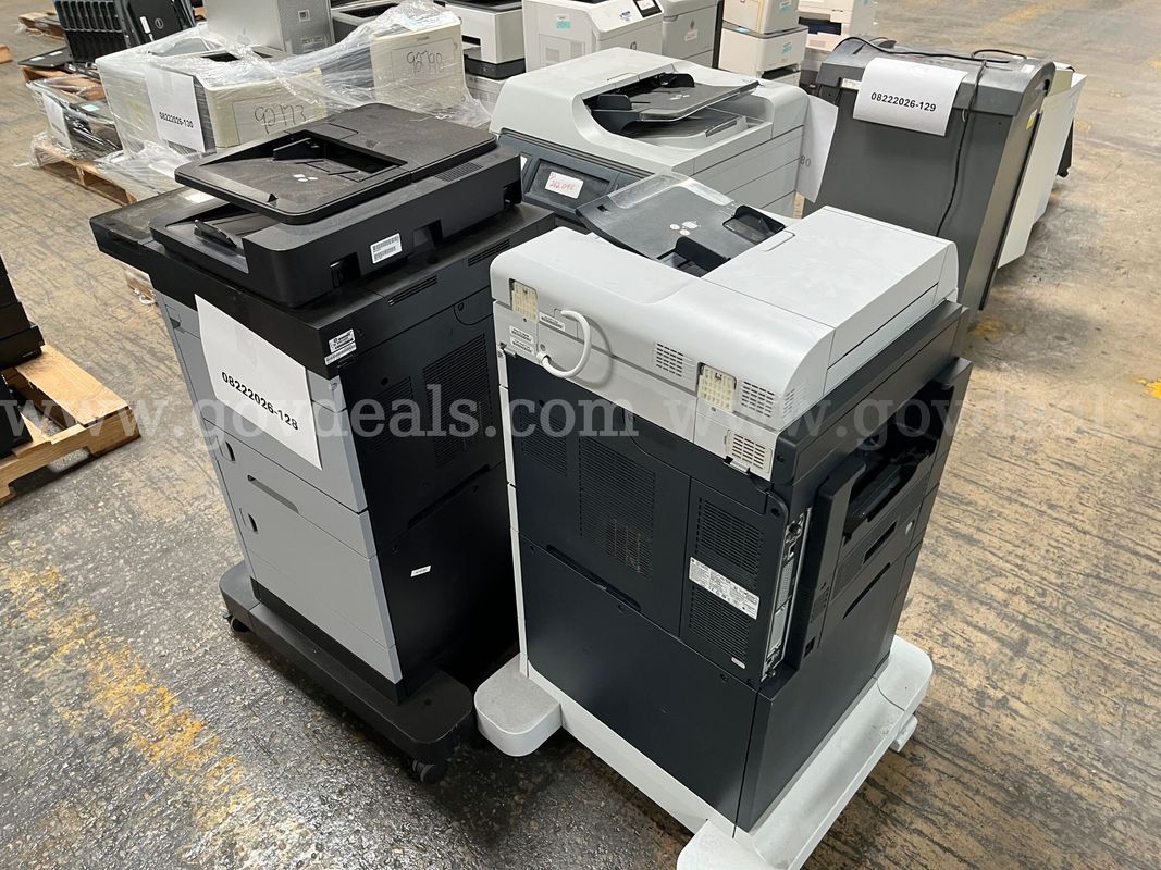 Lot of copiers