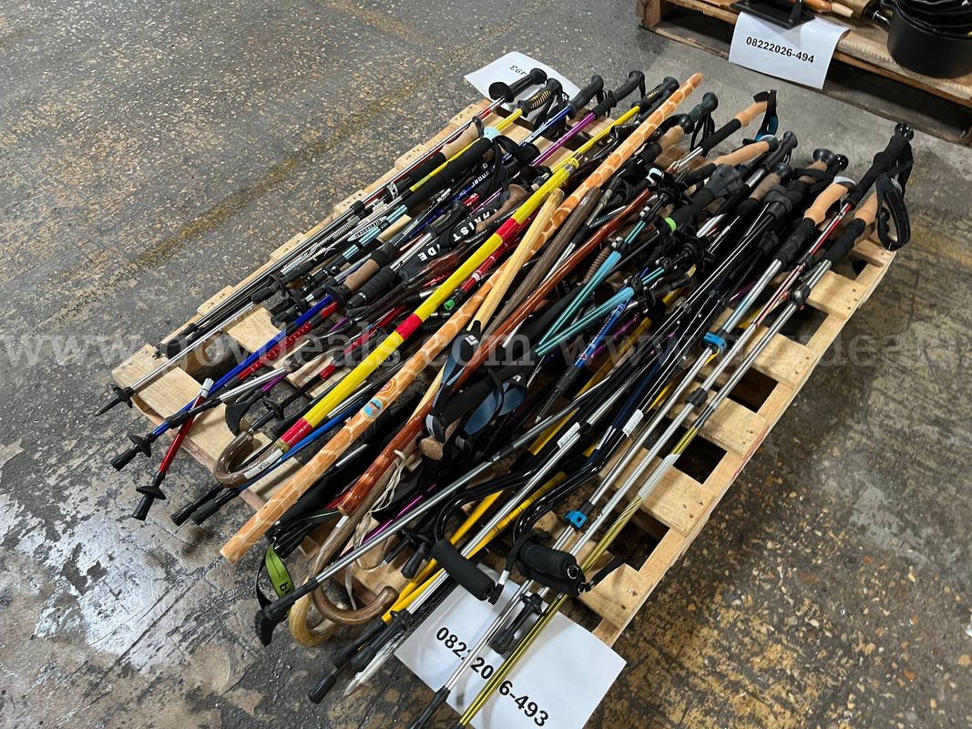 Lot of Walking/Hiking sticks