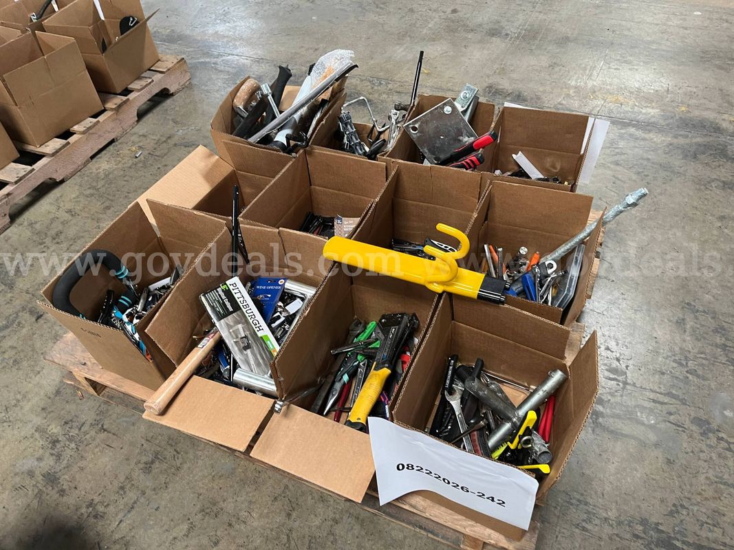 Lot of Hand Tools and Pocket Knives