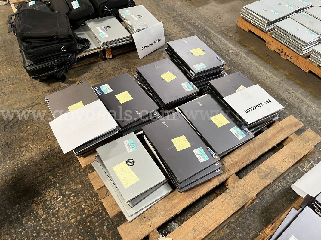 Lot of laptops