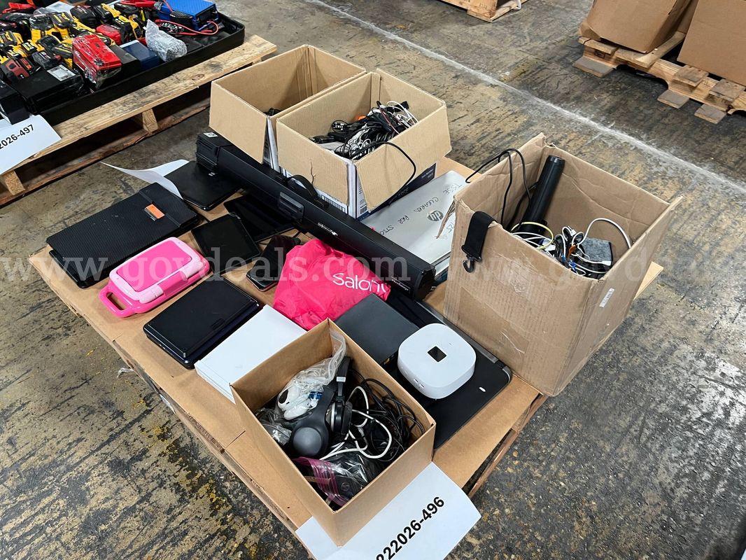 Lot of misc. electronics, cords and lighters