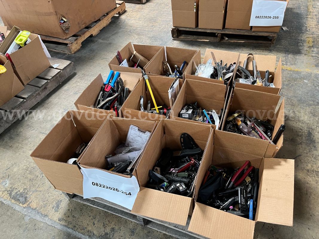 Lot of Kitchen Utensils, Hand Tools and Pocket Knives