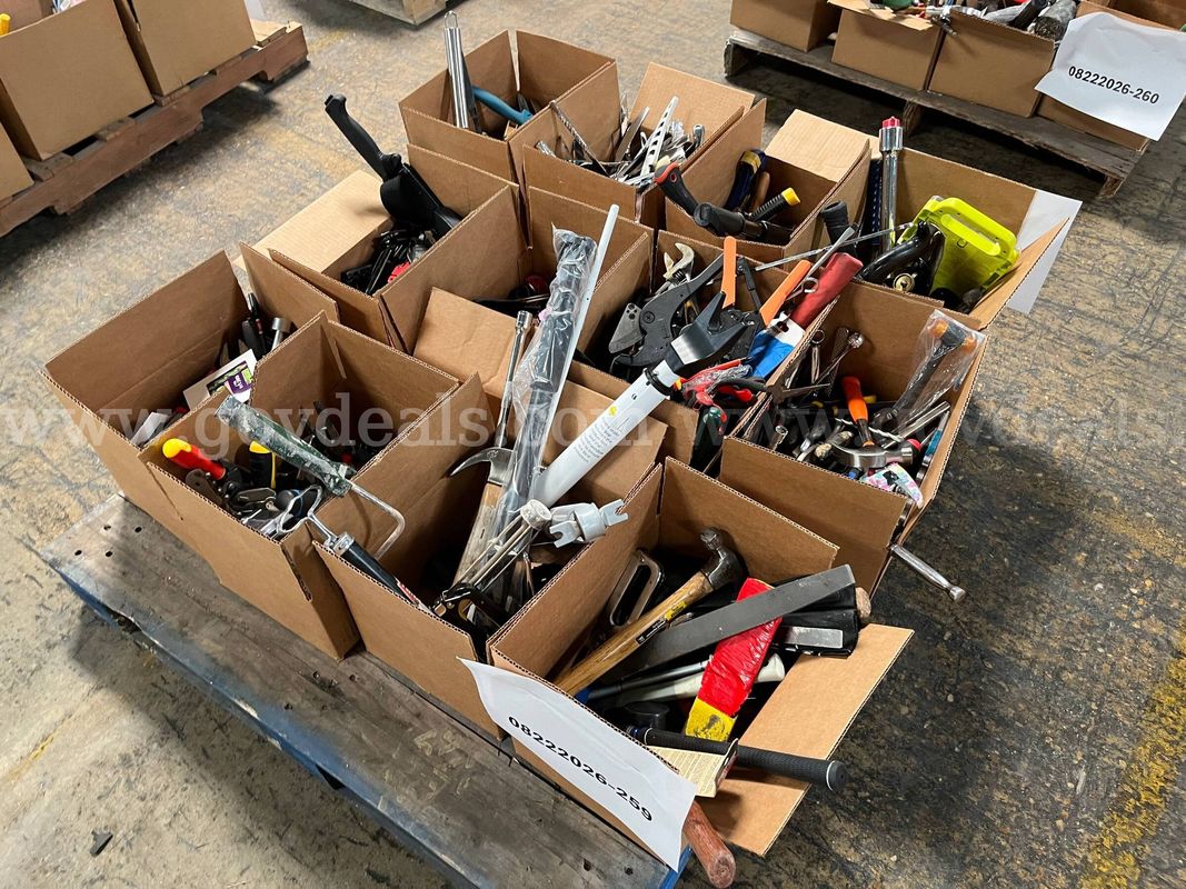 Lot of Hand Tools, Pocket Knives and Kitchen Utensils