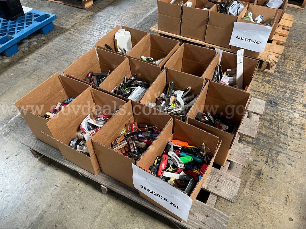 Lot of Pocket Knives, Hand Tools and Kitchen Utensils