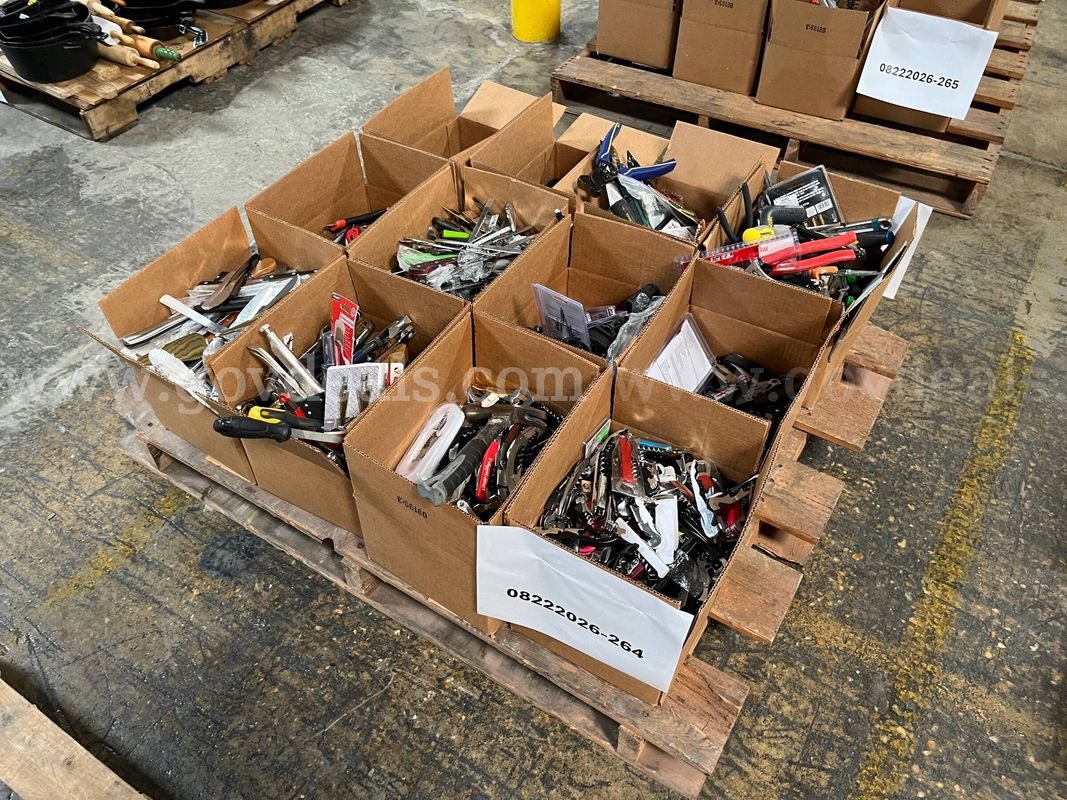 Lot of Hand Tools, Pocket Knives and Kitchen Utensils
