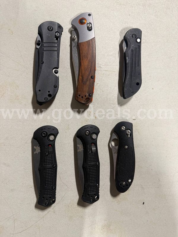 Lot of 6 Benchmade Knives
