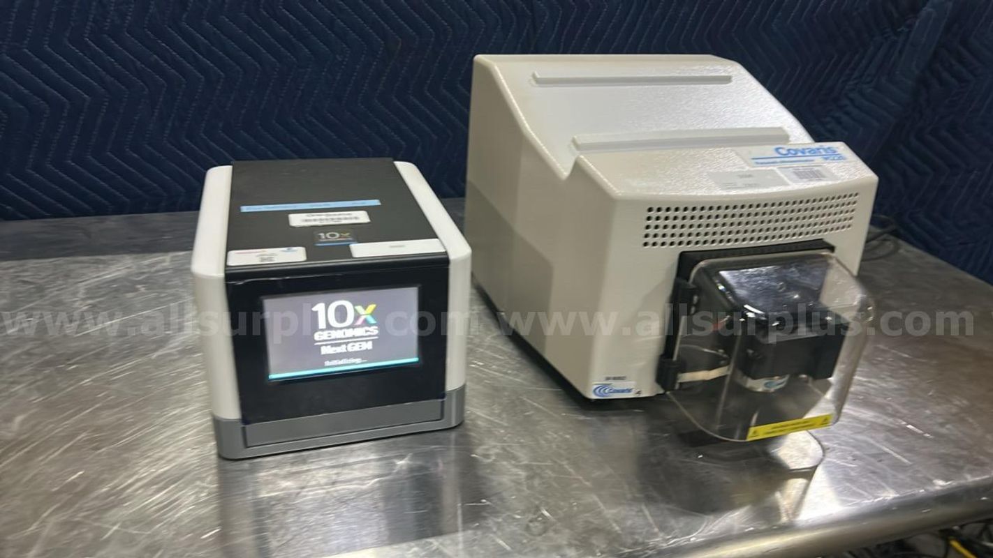 10x Genomics Chromium Controller and Covaris Focused-Ultasonicator M220
