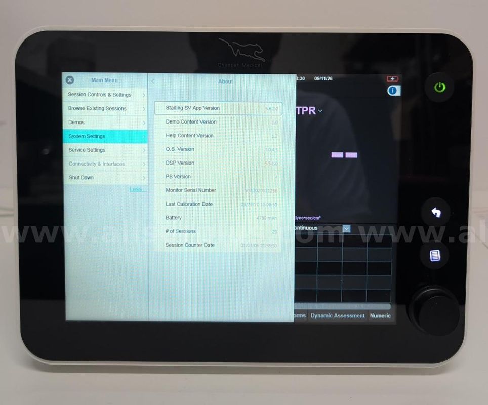Baxter Cheetah Medical Starling SV Monitor