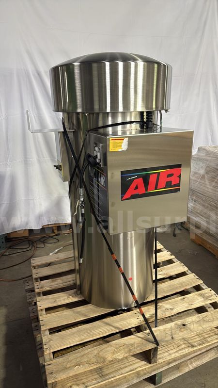 J.E. Adams 9420 VAC/AIR Commercial Stainless Steel Vacuum & Air Machine, Asset 6095836