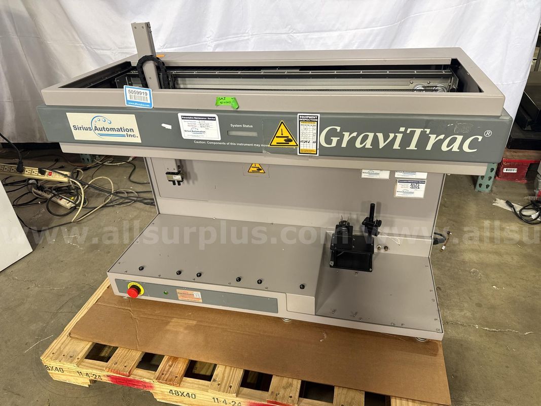 Sirius Automation GraviTrac BeSpoke Q Series MultiTasker Platform Laboratory Automation System
