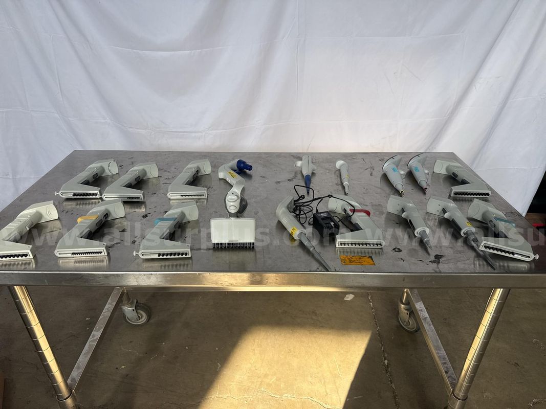 18pcs Thermo Fisher Matrix Impact2 Electronic Multichannel Pipettes w/ Charger, 8 & 12 Channel