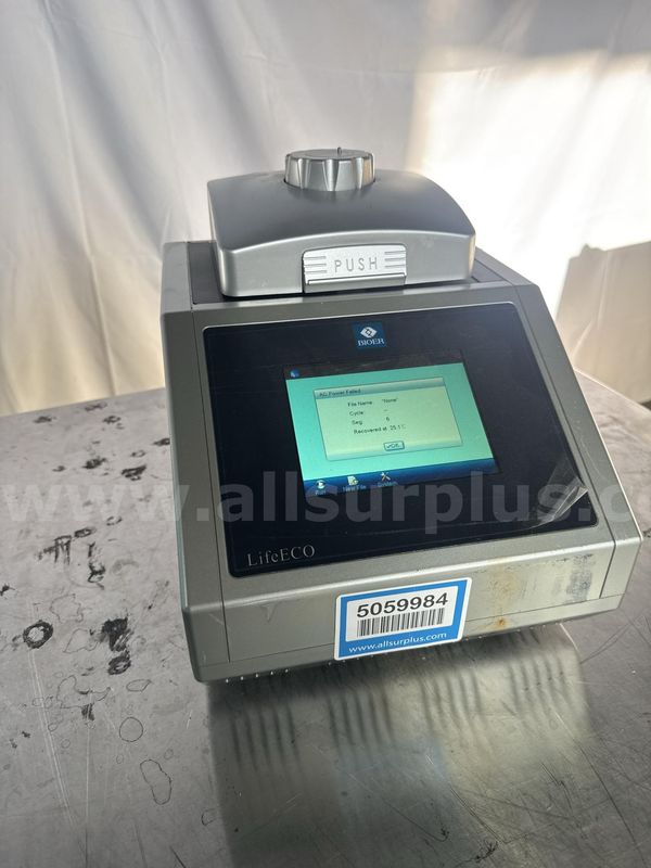 Bioer LifeECO BTC42096 Thermal Cycler, 96-Well, 5.7" Touchscreen, Gradient Function