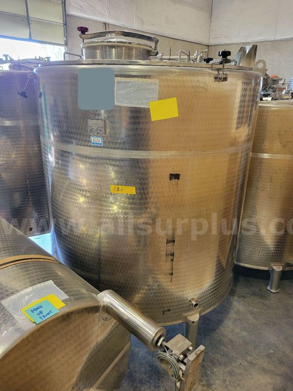 Imvusa Stainless Steel Storage Vessel, 4000L