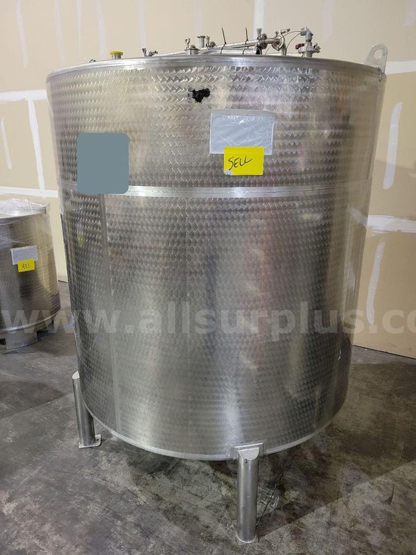 Imvusa Stainless Steel Storage Vessel, 4000L