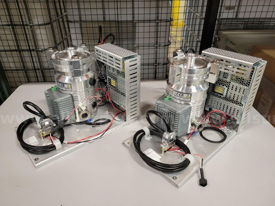 2pcs Edwards EXT 75DX Turbomolecular Pumps