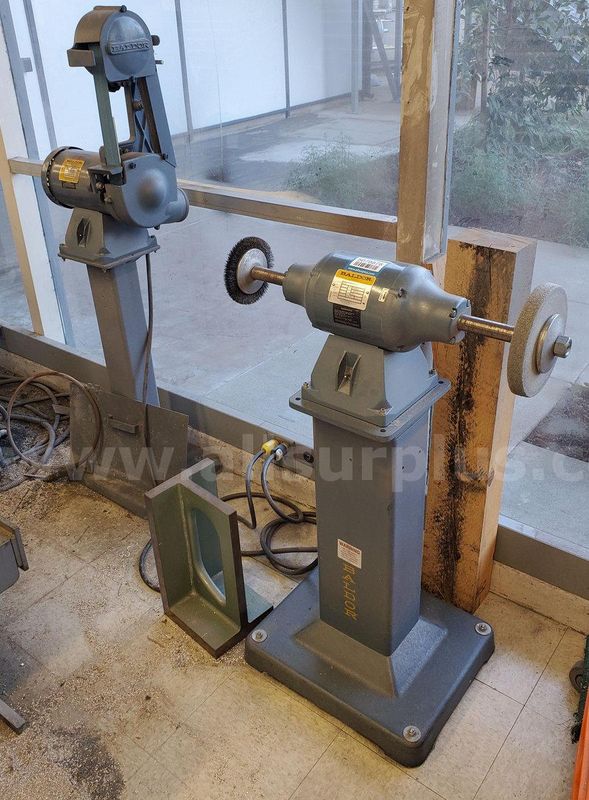 2pcs Baldor Pedestal Shop Tools