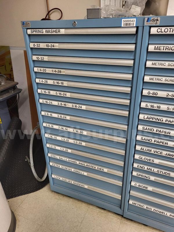 Lista Tool Cabinet, 14-drawer, w/ Contents