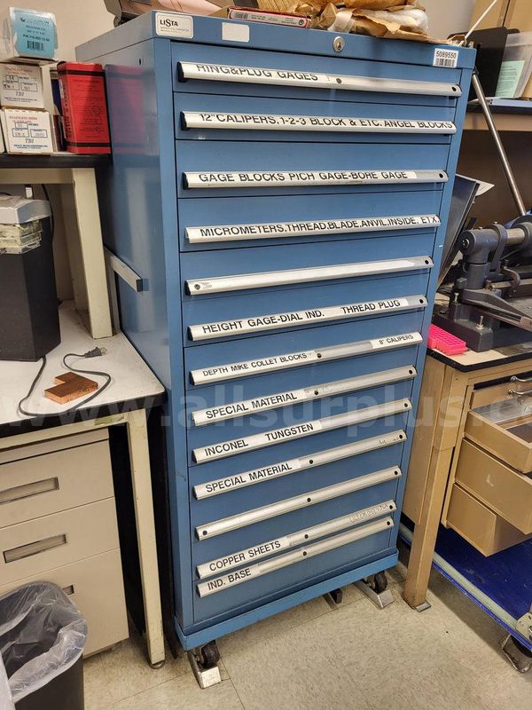 Lista Tool Cabinet, 13-drawer, w/ Contents