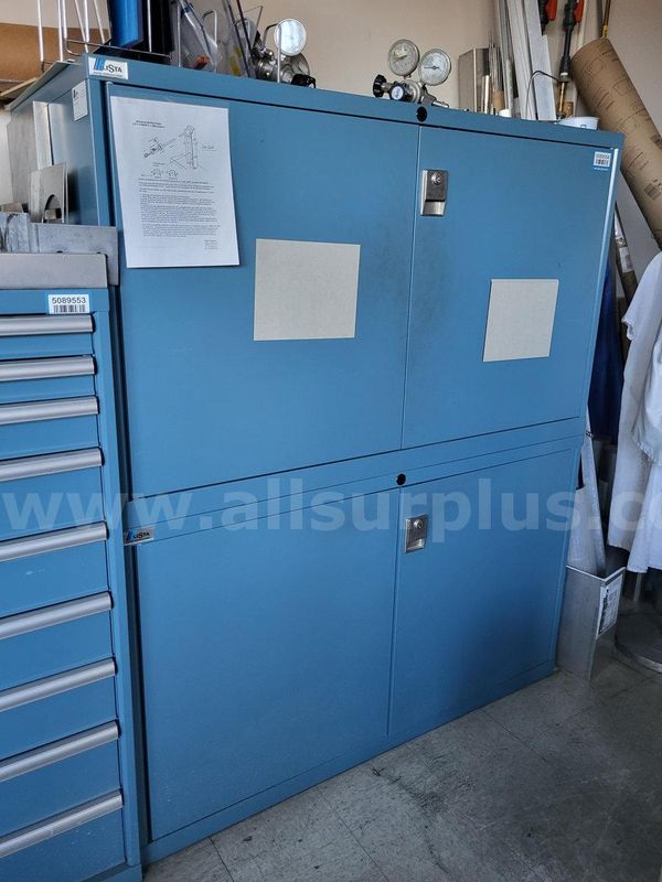2ea Lista Tool Cabinets, w/ Contents