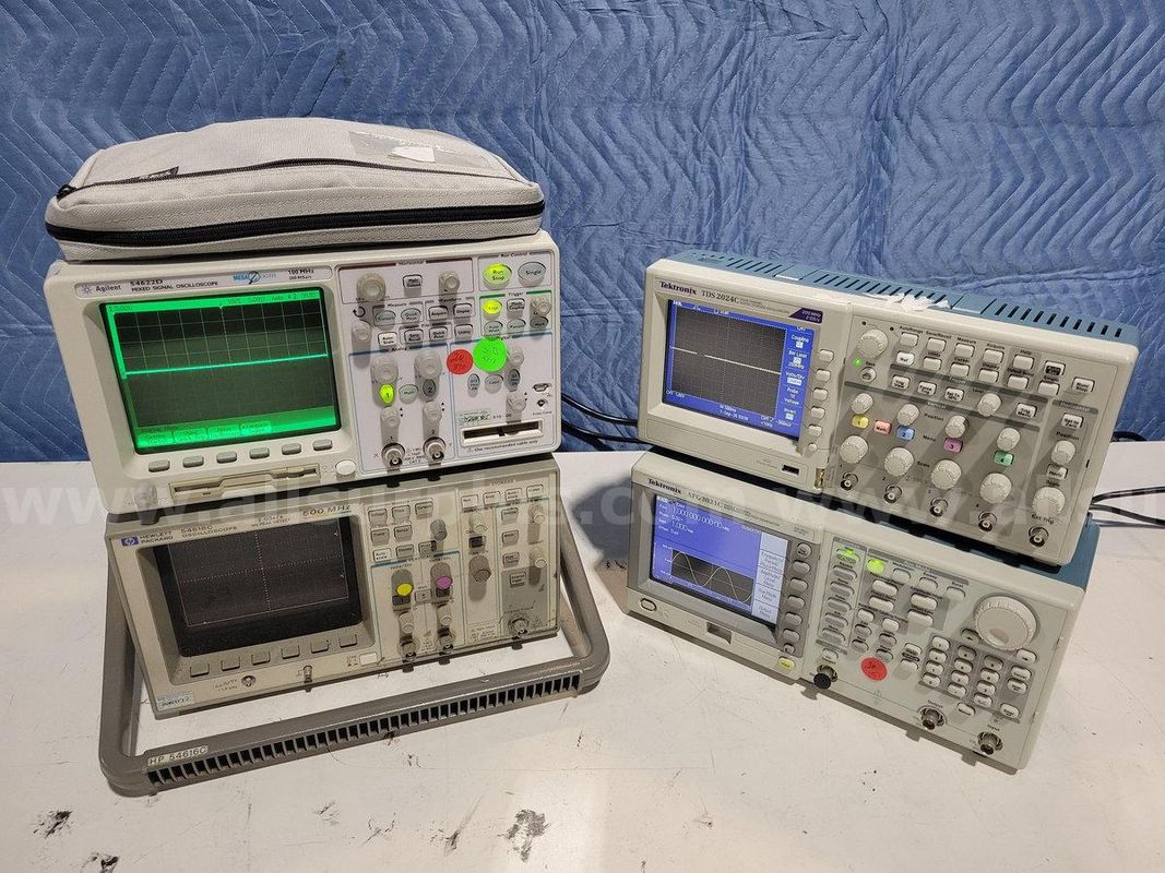 4pcs Oscilloscopes And Function Generator