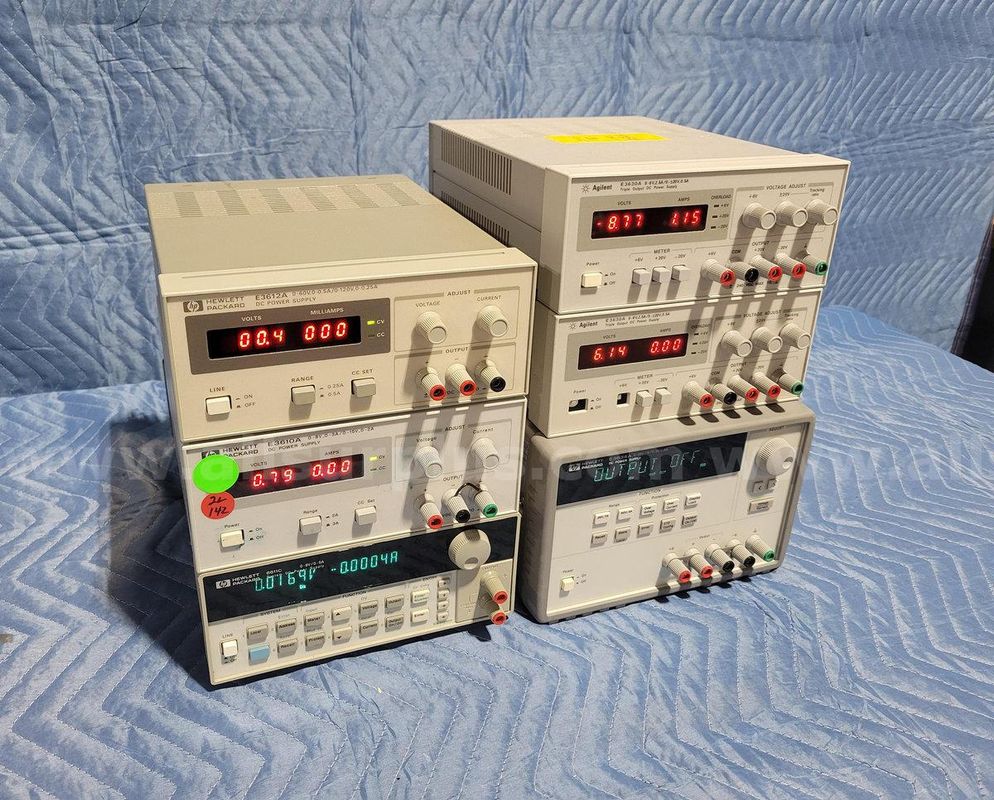6pcs Agilent/Hewlett Packard DC Power Supplies