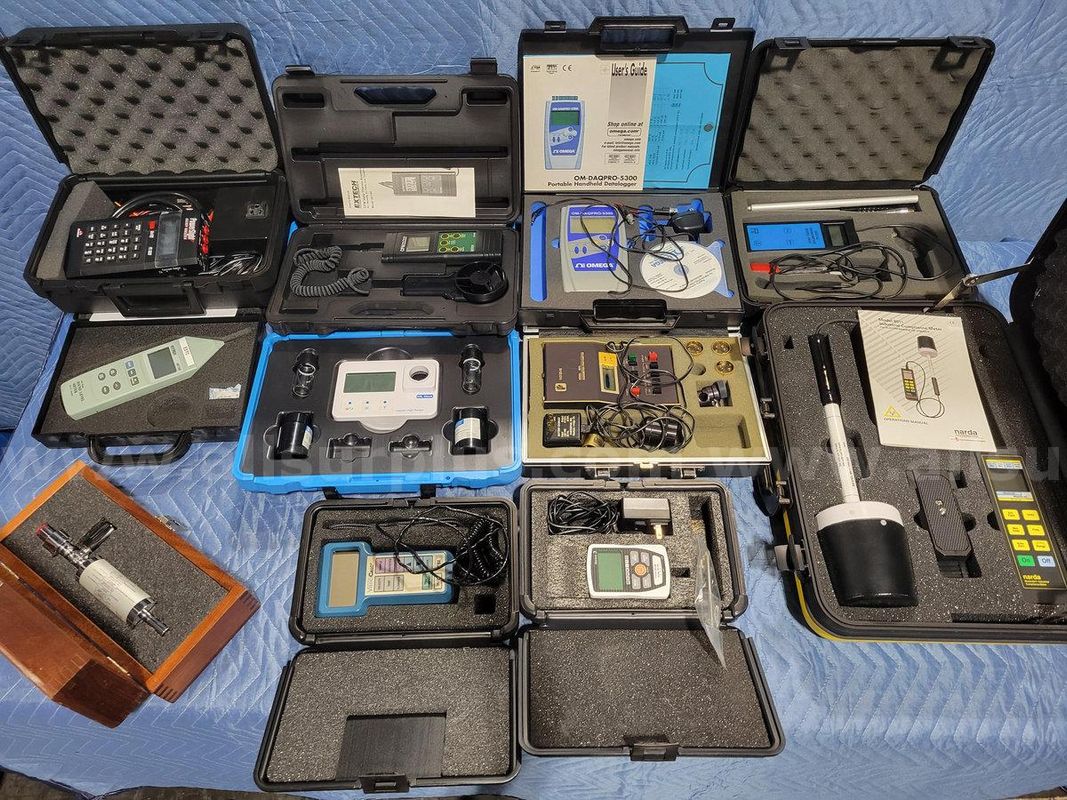 11pcs Handheld Laboratory Meters and Gauges