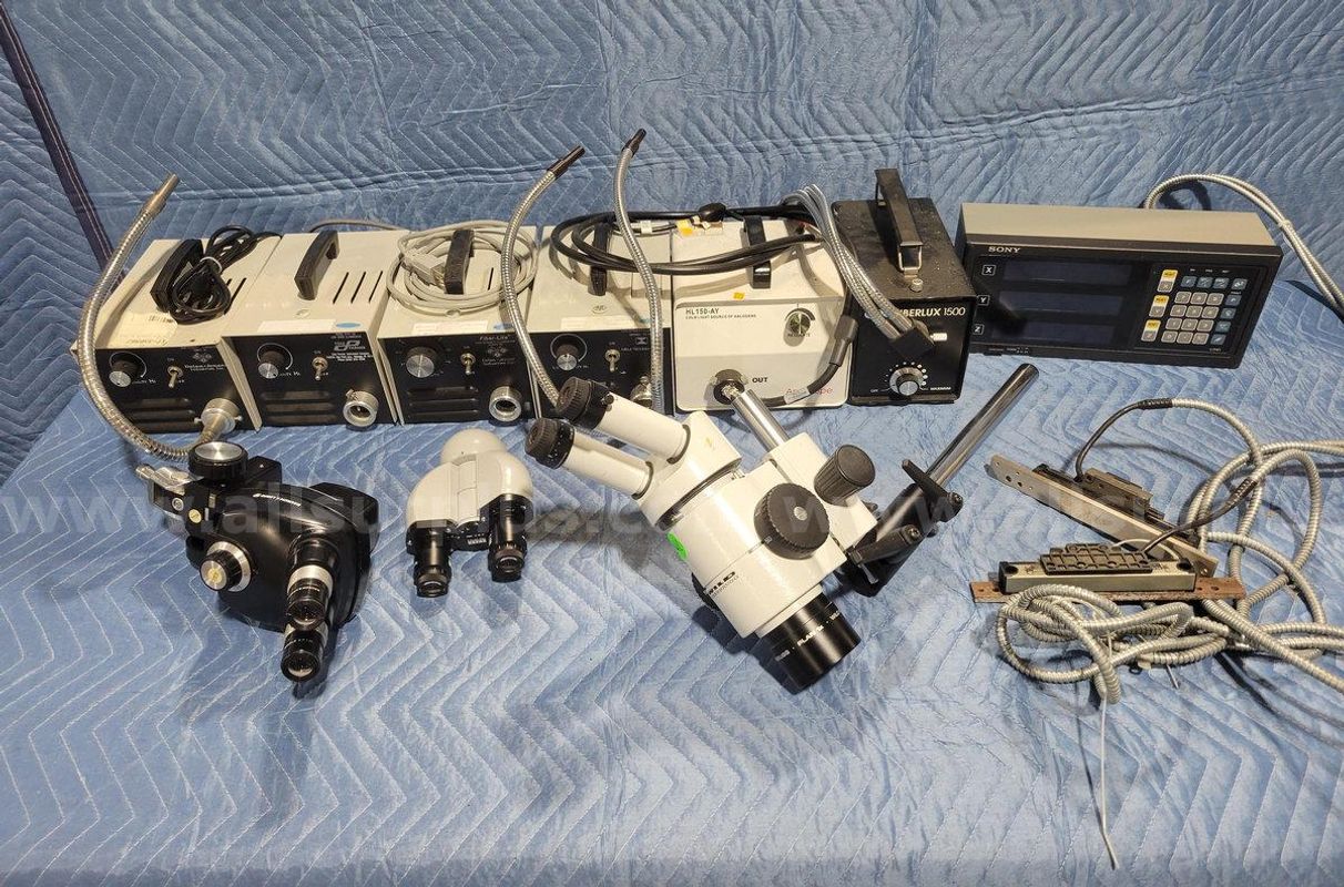 10pcs Microscope Components and Illuminators