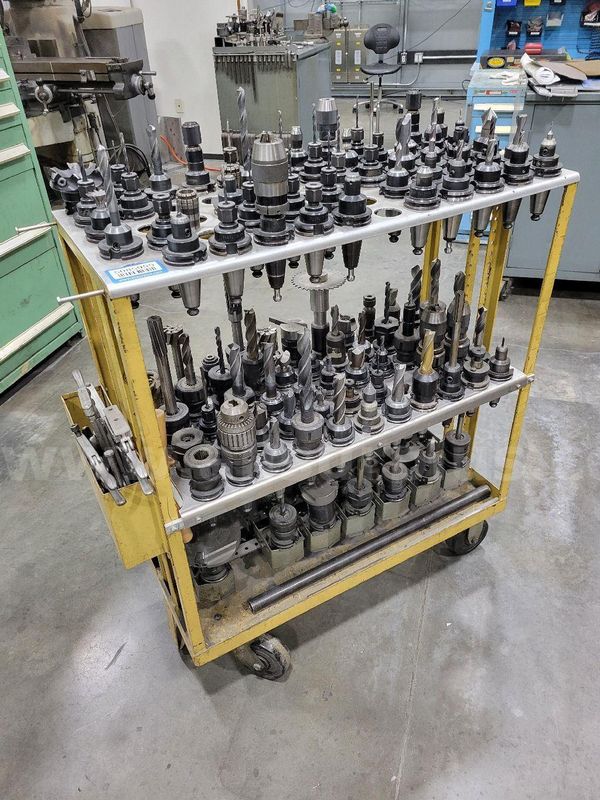 120pcs Quick-Change Tooling Cart with Tooling